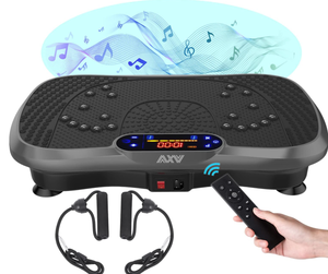 lot 119 image: AXV Vibration Plate Exercise Machine Whole Body Workout Vibrate Fitness Platform