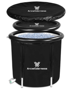 lot 178 image: Arcwilderness Ice Bath Tub for AthletesFreestanding Portable Bathtub