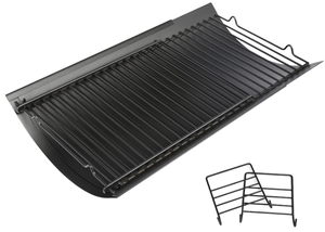 lot 275 image: Uniflasy 23.62 to 35.43 Adjustable Ash PanDrip Pan fit Char-griller