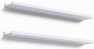 lot 281 image: Boswillon 36 Inches Long Floating Shelves Wall Mounted, 2 Set