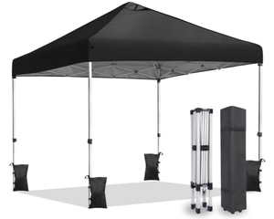 lot 169 image: CAJECUS 10 x 10 Pop Up Canopy with Air Vent on The Top