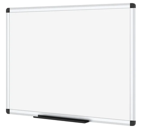 lot 225 image: VIZ-PRO Magnetic Dry Erase Board, 36 X 24 Inches, Silver Aluminium Frame