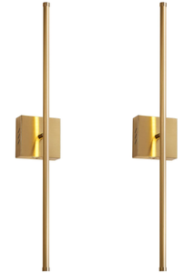 lot 248 image: KARTOOSH Modern Wall Sconces Set of Two, Dimmable Hardwired Wall Sconces Wall Light Fixtures