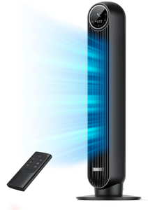 lot 250 image: Dreo Tower Fan for Bedroom, 24fts Velocity Quiet Floor Fan, 90° Oscillating Fans