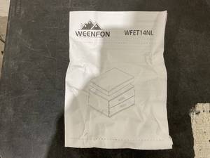 lot 202 image: Weenfon White End Table