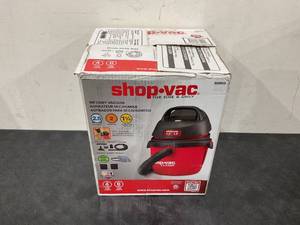 lot 439 image: USED Shop-Vac 2.5 Gallon 2.5 Peak HP WetDry Vacuum