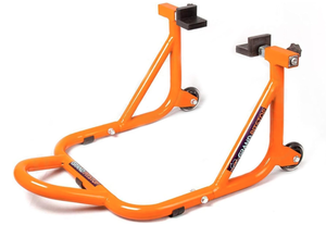 lot 346 image: GRAND PITSTOP Motorcycle Stand, Paddock Lift Stand for Rear Wheel with Fork & Swingarm Spool,Weight capicity 990Lbs