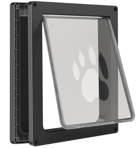 lot 440 image: CEESC Large Dog Door for Pets Up to 100 lb, Weatherproof Pet Door for Cats and Dogs 18 x 15