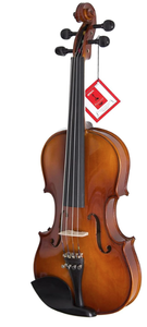 lot 22 image: Cecilio Solidwood Ebony Fitted Violin 44