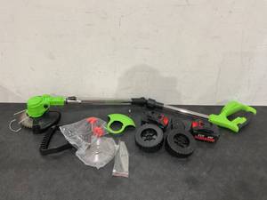 lot 464 image: USED Stringless Weed Wacker,Weed Wacker Battery Operated