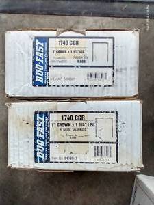lot 33 image: (2) Boxes Duo-Fast Staples