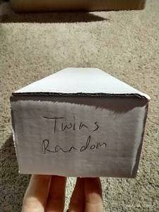 lot 40 image: Box of Minnesota Twins Cards