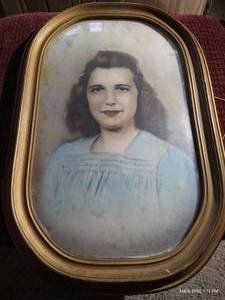lot 53 image: Antique Framed Portrait