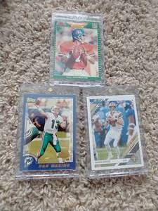 lot 67 image: (3) Football Cards - Quarterback Legends