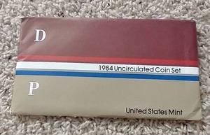lot 87 image: 1984 U.S. Mint Uncirculated Set