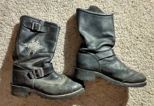 lot 108 image: Harley-Davidson Leather Boots