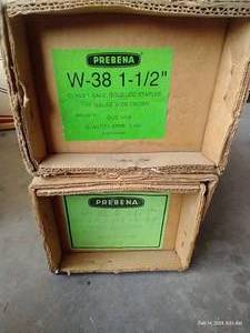 lot 113 image: (2) Boxes Prebena Staples