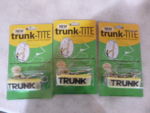 lot 37 image: 3 Trunk-Tite Auto Trunk Tie-Downs