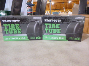 lot 52 image: 2 Heavy Duty Tire Tubes