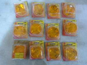 lot 79 image: 12 PM Amber Clearance Marker Lights