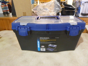 lot 108 image: Mint Craft Plastic Toolbox