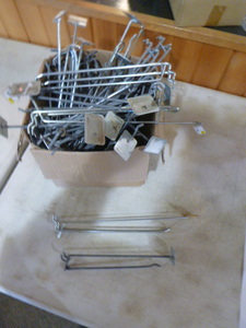 lot 131 image: Box of Peg Board Hooks