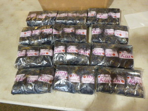 lot 173 image: 12 Packs of Red Heart Kiss Yarn