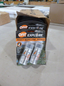 lot 190 image: 7 Packs of 2 OFF Explore Insect Repellent Refills