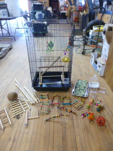 lot 202 image: Bird Cage