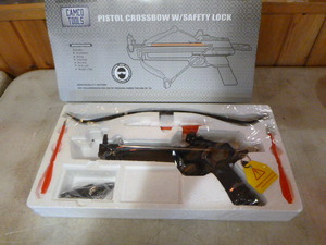 lot 141 image: Camco Tools Pistol Crossbow with Safety Lock