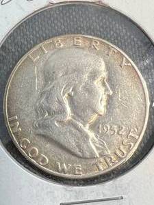 1952-S US FRANKLIN HALF DOLLAR