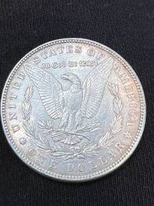 1886 US MORGAN SILVER DOLLAR