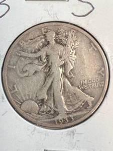 1933-S US WALKING LIBERTY HALF DOLLAR