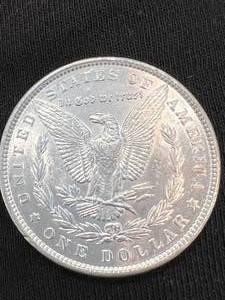 1889 US MORGAN SILVER DOLLAR