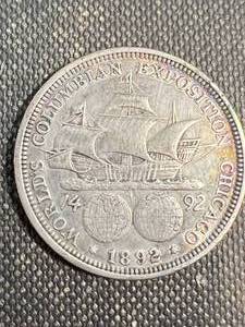 1892 US COLOMBIAN EXPO COMMEM HALF DOLLAR