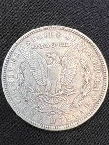 1891 US MORGAN SILVER DOLLAR