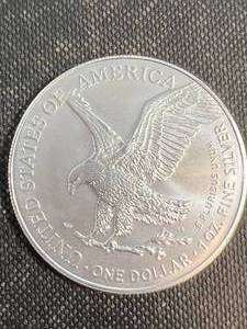2024 AMERICAN SILVER EAGLE 1 TROY OZ .999 FINE SILVER