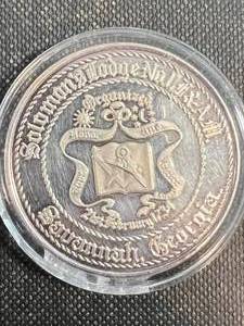 1 TROY OZ .999 FINE SILVER 1951 GEORGIA ROUND IN AIRTITE