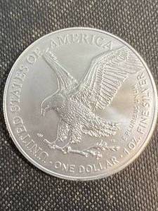 2024 AMERICAN SILVER EAGLE 1 TROY OZ .999 FINE SILVER