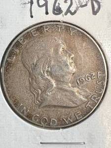 1962-D US FRANKLIN HALF DOLLAR