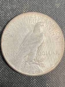1924-S US PEACE SILVER DOLLAR