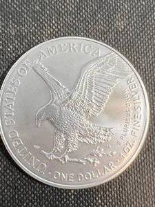 2024 AMERICAN SILVER EAGLE 1 TROY OZ .999 FINE SILVER