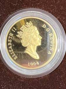 1994 CANADIAN $100 PROOF 14 OZ GOLD COIN