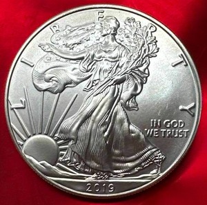 2019 1oz .999 Silver American Eagle