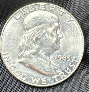1963 Franklin Half Dollar (high grade)