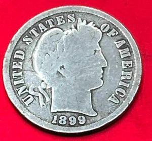 1899 Liberty Dime