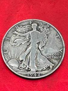 1942 Walking Liberty Half Dollar