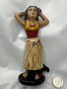 Cast Iron Hula Bottle Opener