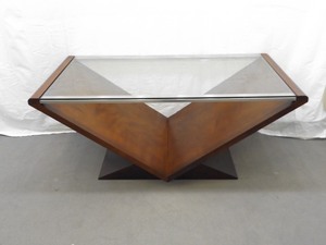 lot 6 image: Newer Modern Coffee Table