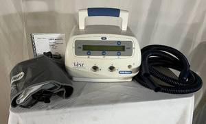 lot 21 image: WOW MSRP $12,000&nbspThe Vest Airway Clearance System, Model 105&nbspWCarry Bag, Hoses, Manual Plus Wrap -&nbspFor&nbspBronchiectasis, Cystic Fibrosis, COPD, Cerebral Palsy Etc - Good Working Condition